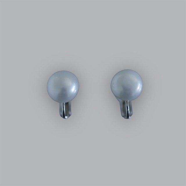 【Hitotsubu Perl】earring & pierce / silver