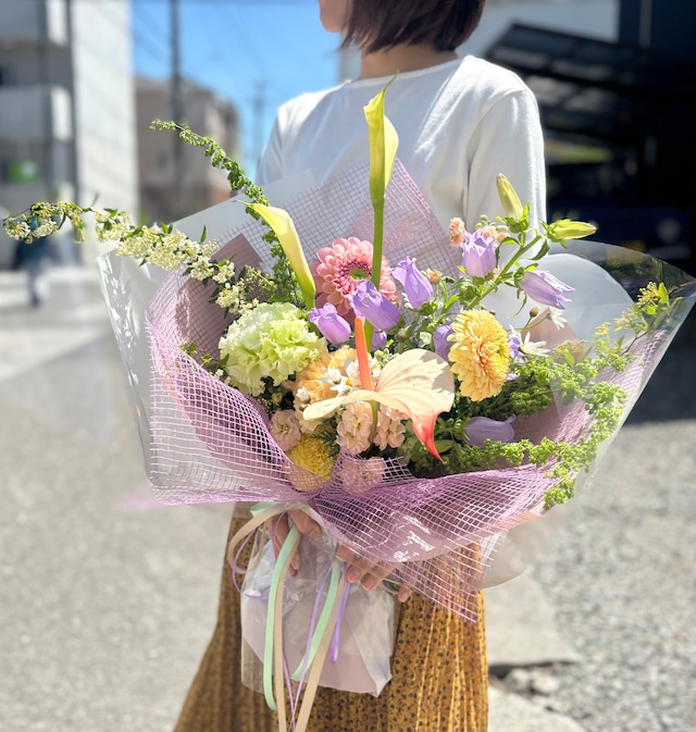 高知の花 season'sbouquet/お祝い　感謝　お誕生日　記念日