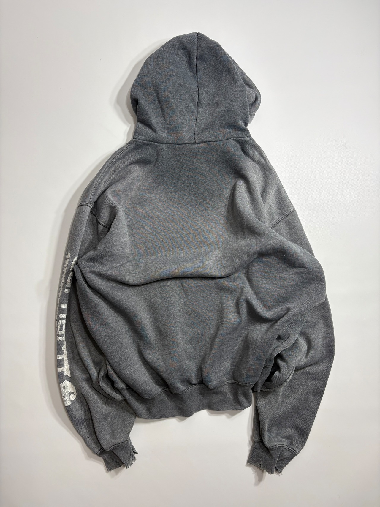 1990s- Carhartt Distressed Pullover Hoodie