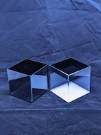 立方体　選別ケース　側面2面が黒