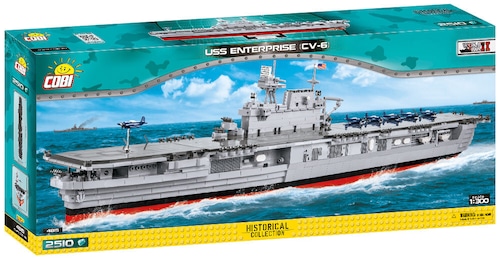 COBI #4815 空母エンタープライズ CV-6  (USS Enterprise) 1/300 scale