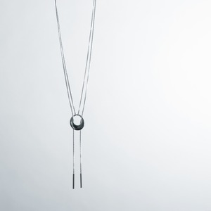 double chain 2way necklace [luslep] / Y2209HKN506