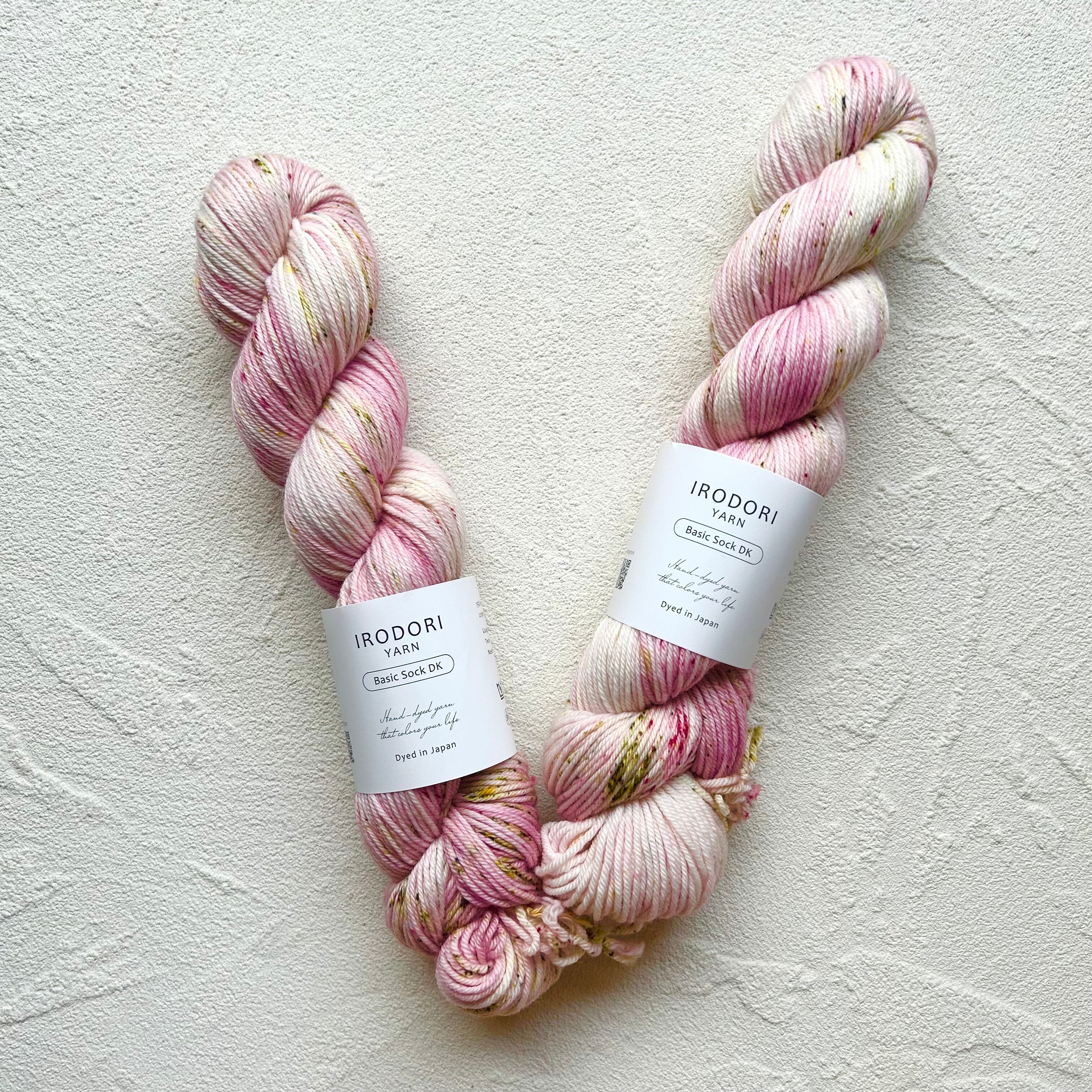 Basic Sock DK【さくらもち】 | IRODORI YARN | 手染め毛糸と編み物の