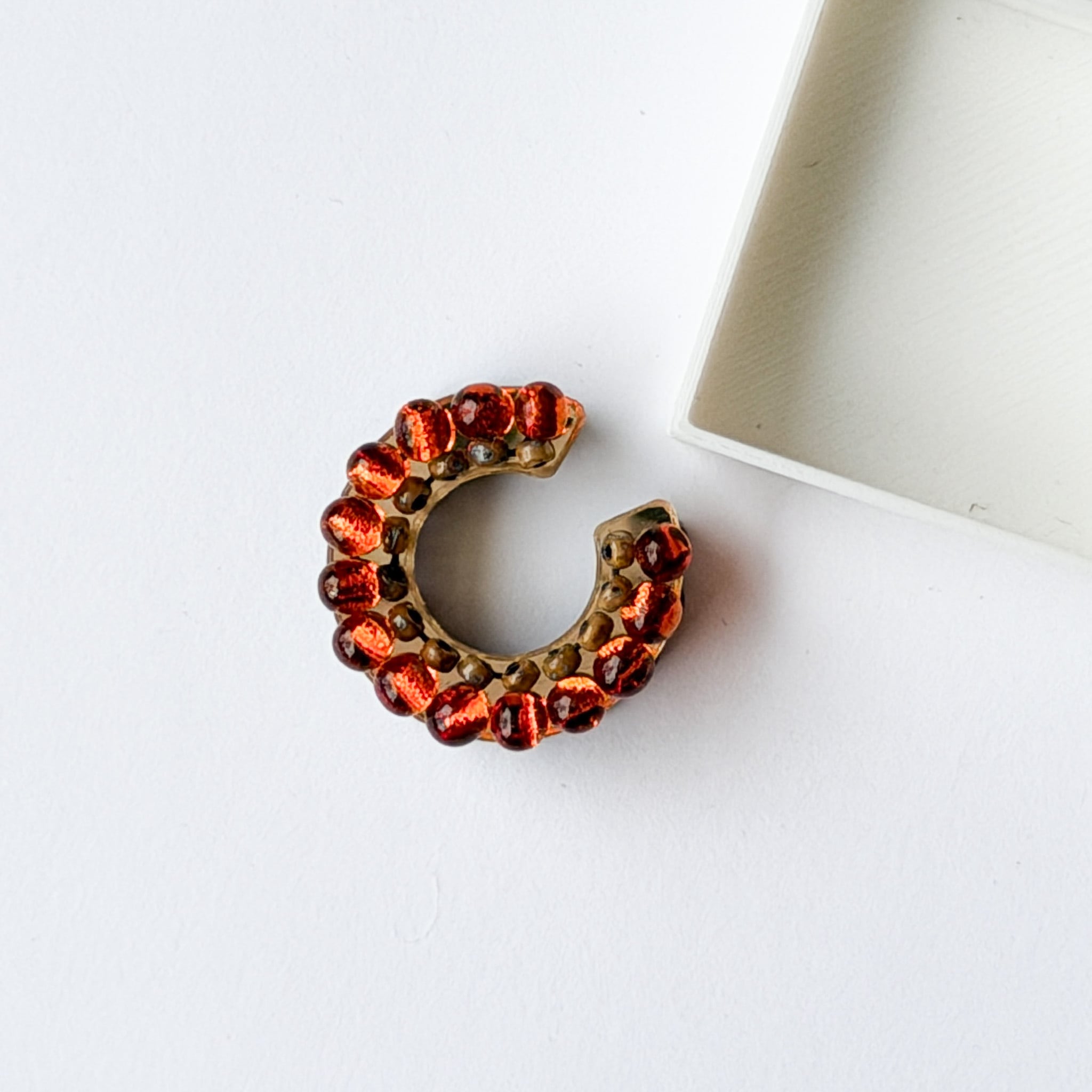 puzzle ring ear cuff 'bicolor' [16]