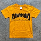 RIVERSIDE BASE 『KAWASAKI』KIDS T-SHIRTS YELLOW