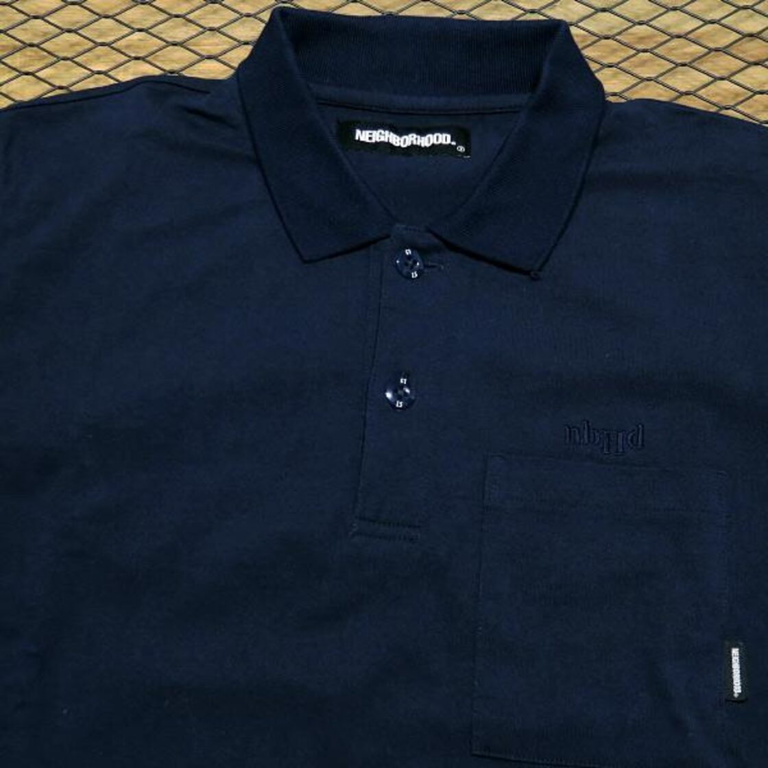 NEIGHBORHOOD 21SS PLAIN/C-POLO.LS 211UWNH-CSM08 サイズS 