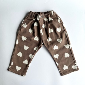 Warm AOP Pants【90-130cm】Heart