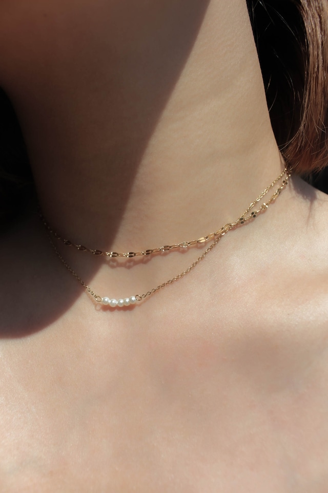 5/1(wed) 再販Small Pearls Necklace