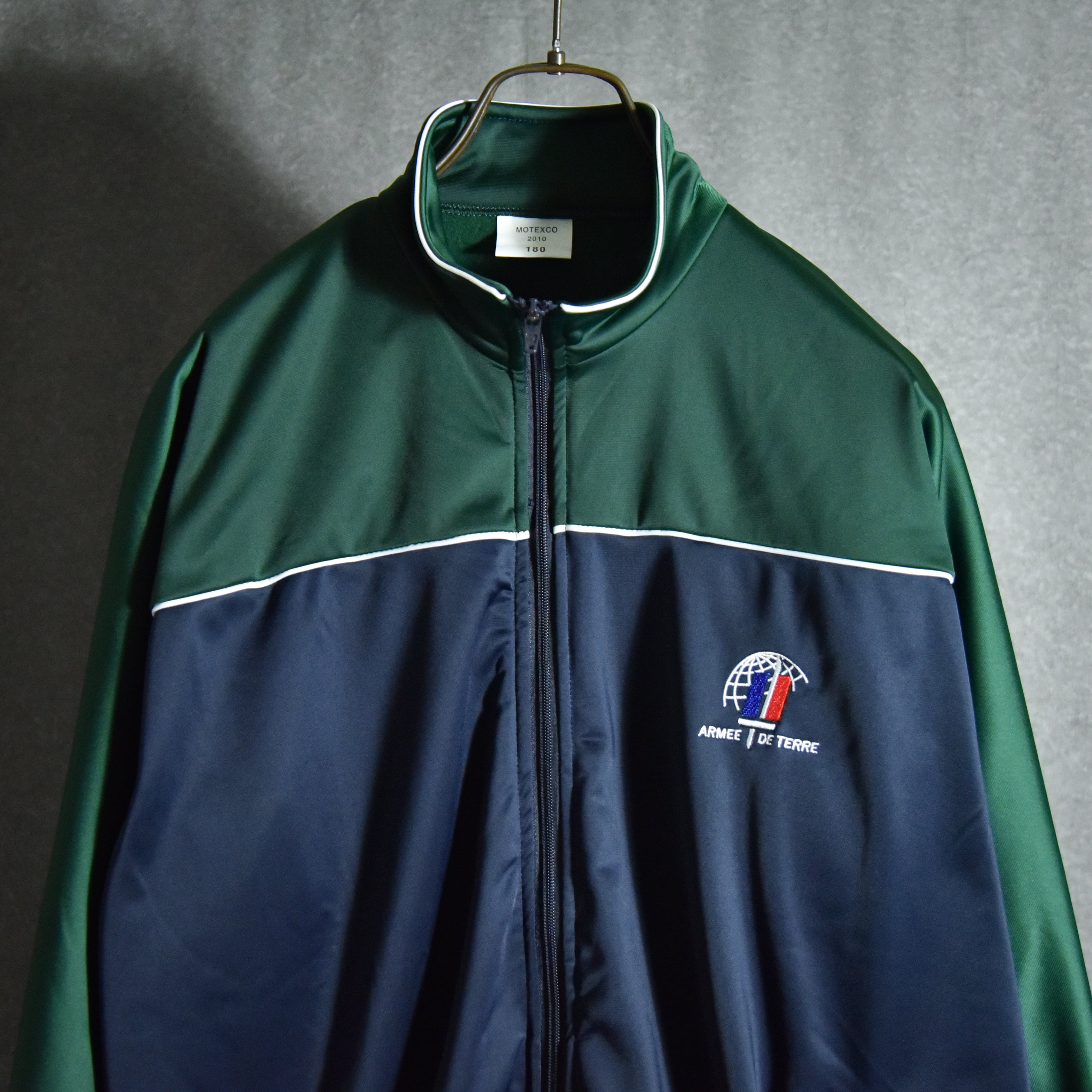 DEAD STOCK】French Army 2tone Track Jacket フランス軍 2 DEAD STOCK】French Army 2tone Track Jacket フランス軍 2