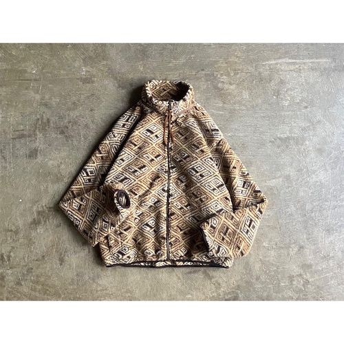 orSlow(オアスロウ) African Pattern Boa Fleece Jacket