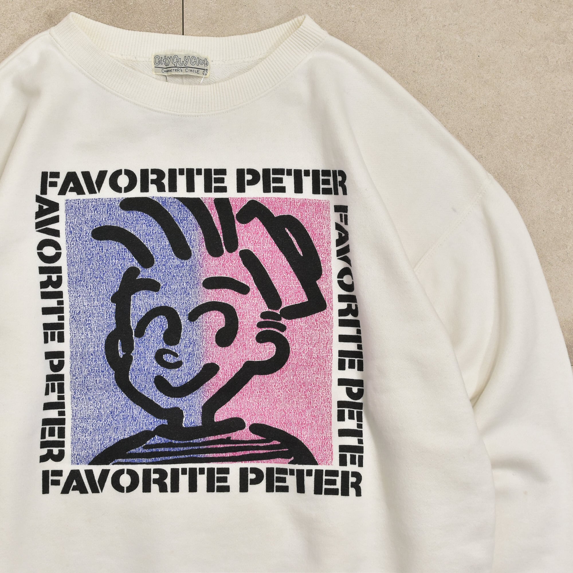 80～90s FAVORITE PETER sweatshirt | 古着屋 grin days memory 【公式 ...