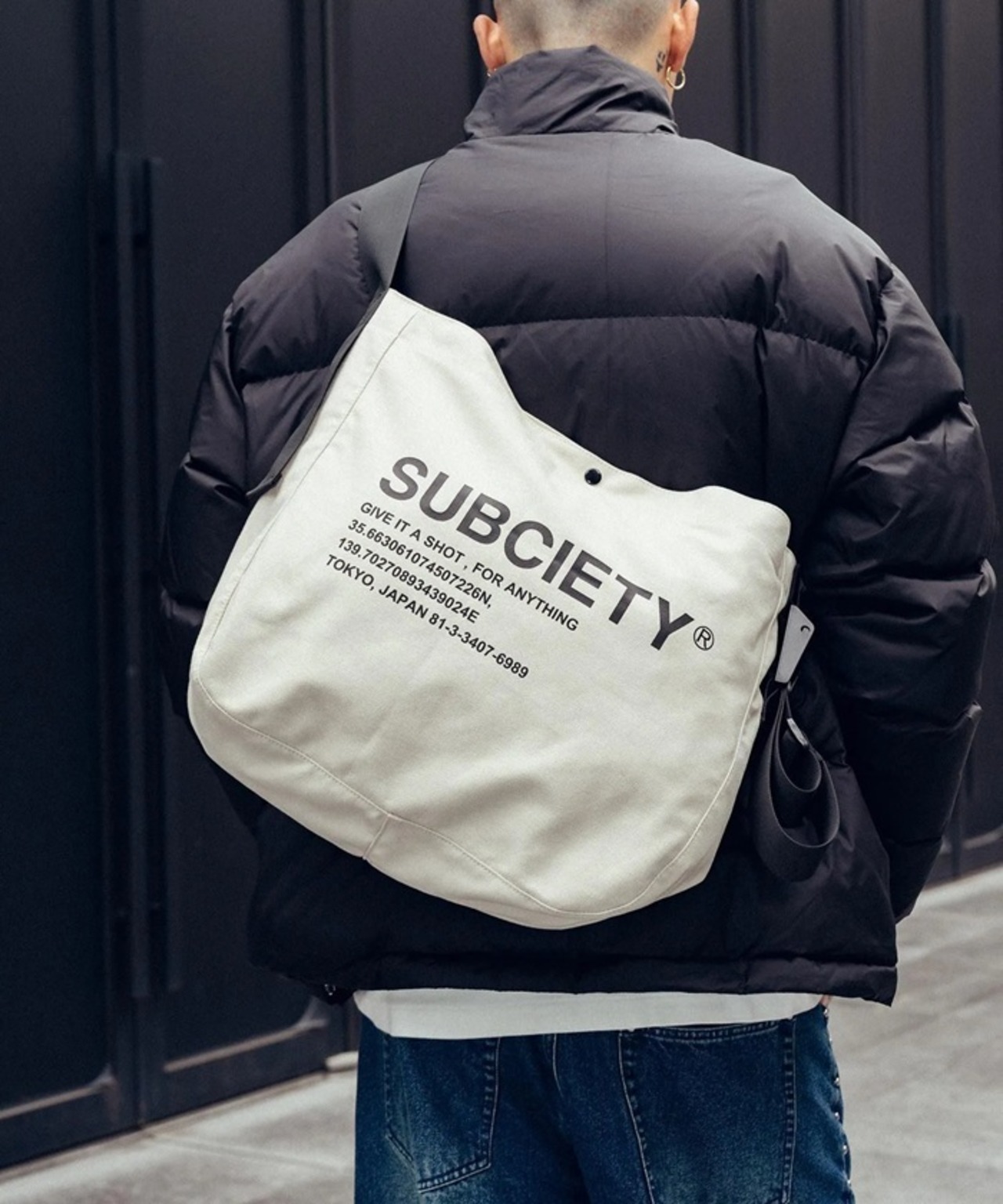 Subciety / News paper bag / ニュースペーパーバッグ / 151-88093 - 4