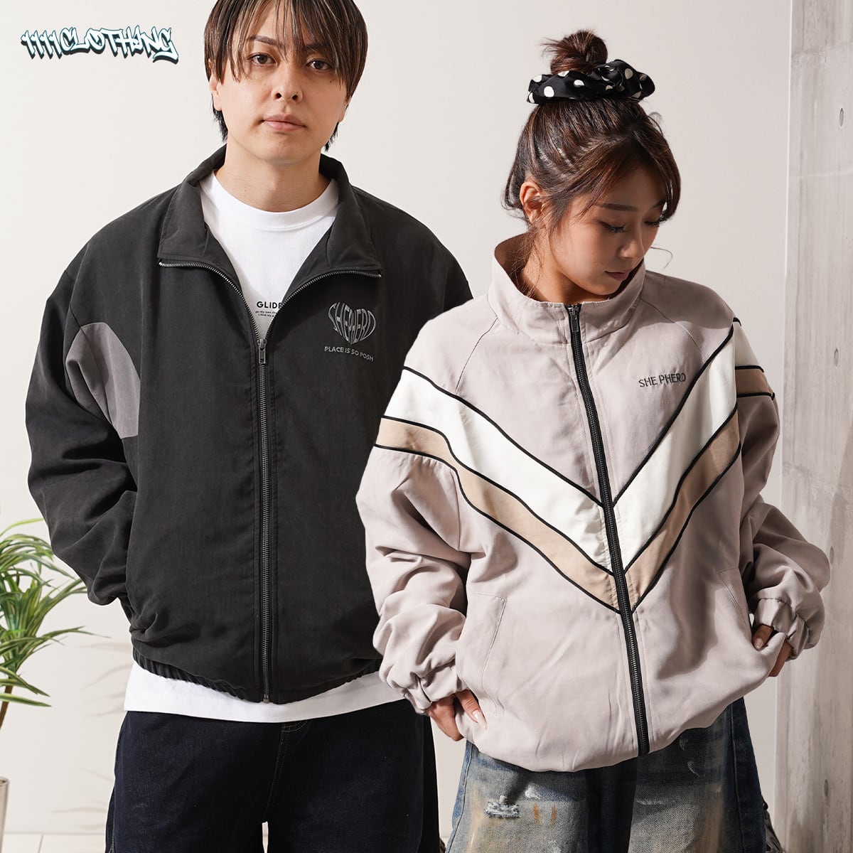 ナイロンジャケット | 1111clothing / ワンフォークロージング / 韓国