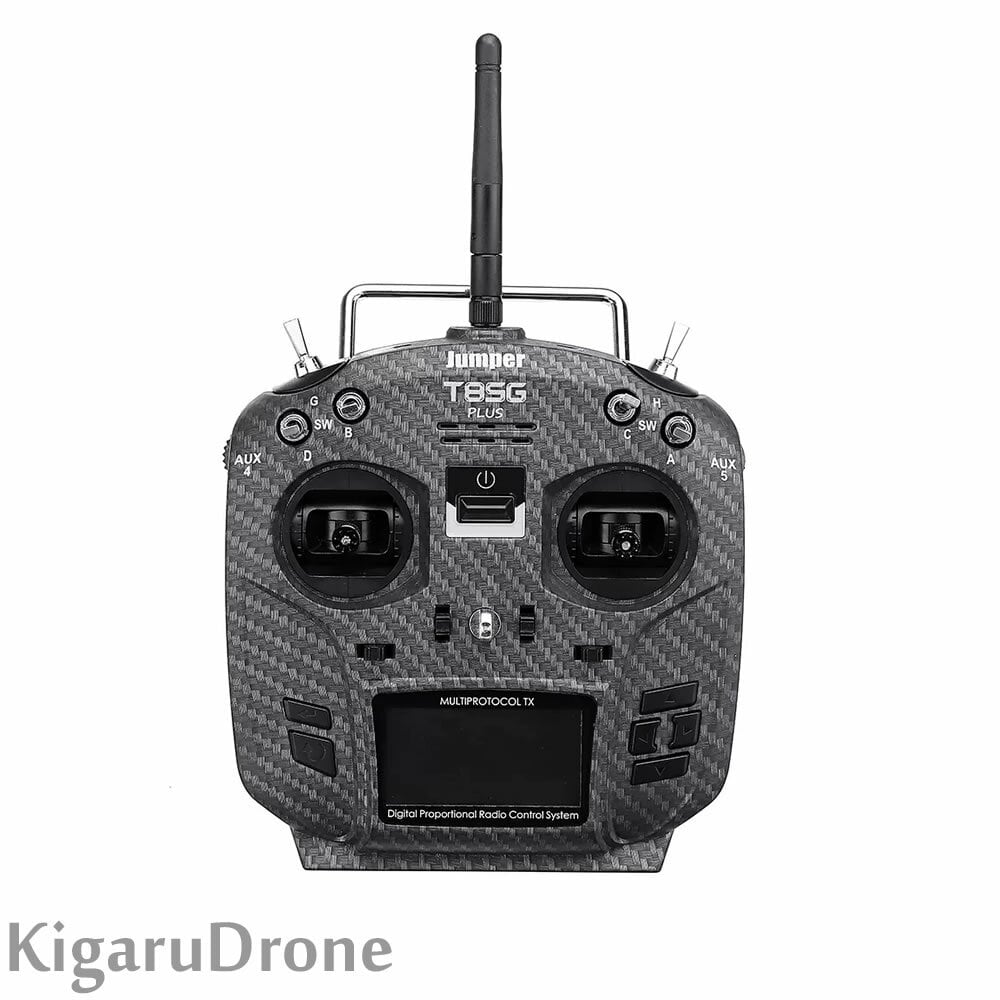 Jumper T8SG V2 Plus マルチプロトコル 2.4G 12CH プロポ送信機 V3 Carbon Special  Edition【技適対応品】 | KigaruDrone