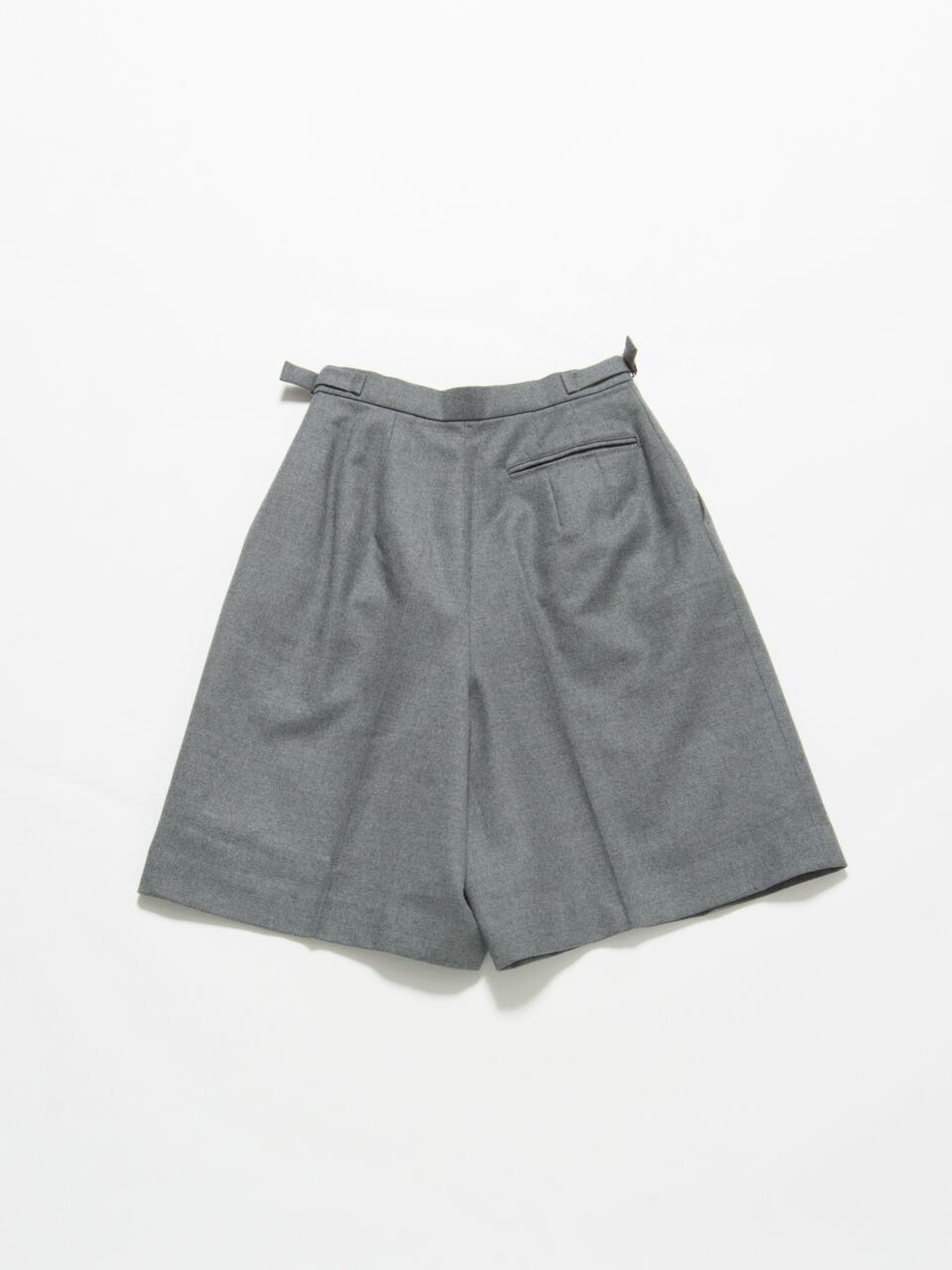 【Courreges】Made in Japan 2tuck wool short pants（クレージュ日本製２タックウールショートパンツ）1c