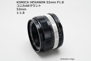 KONICA HEXANON 52mm F1.8【2011H2】