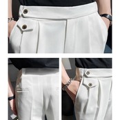 straight suit shorts pants 00362