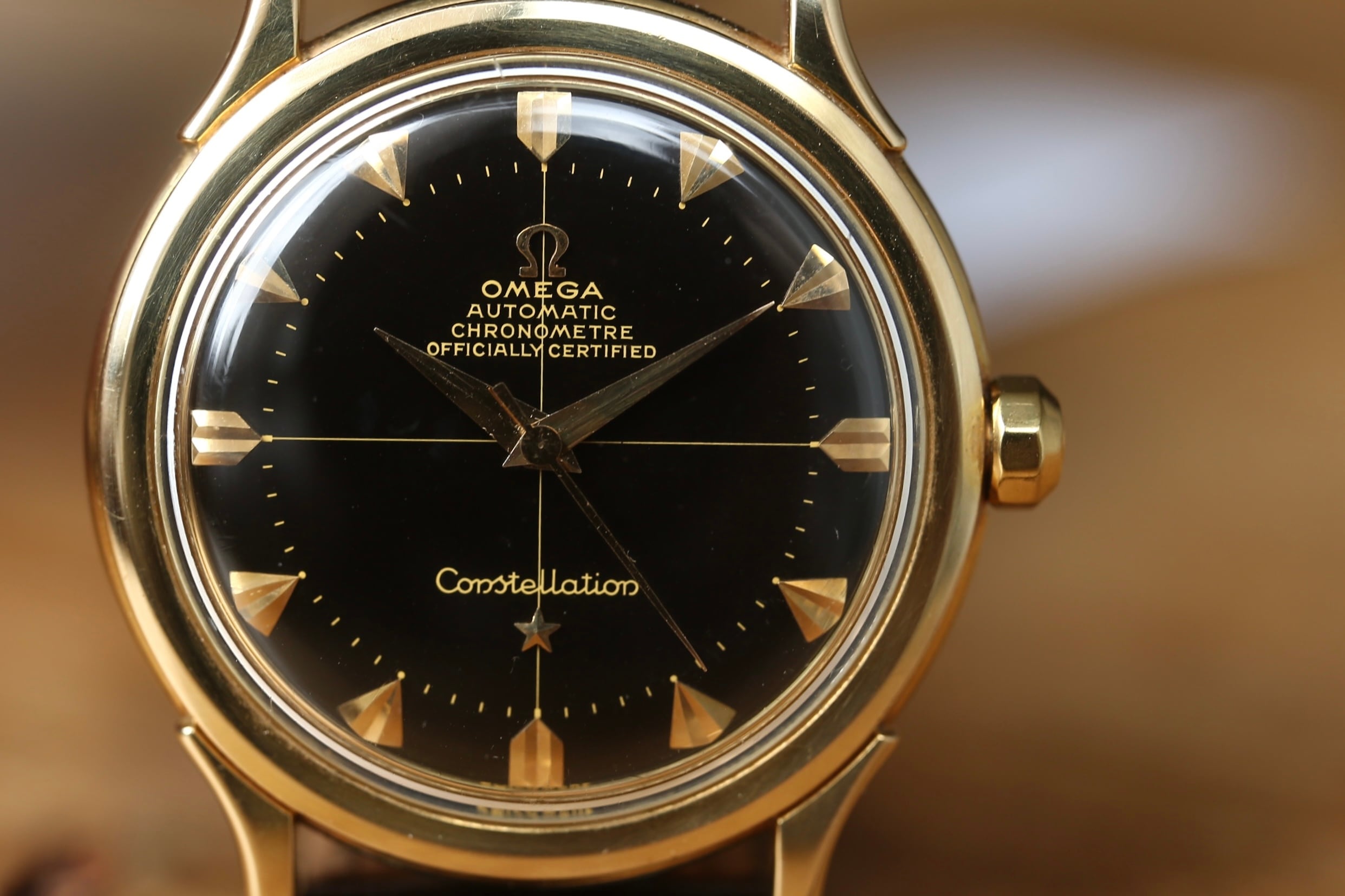 OMEGA】 1952年製 オメガ コンステレーション『1st』 14金無垢 OMEGA】 1952年製 オメガ コンステレーション『1st』 14金無垢