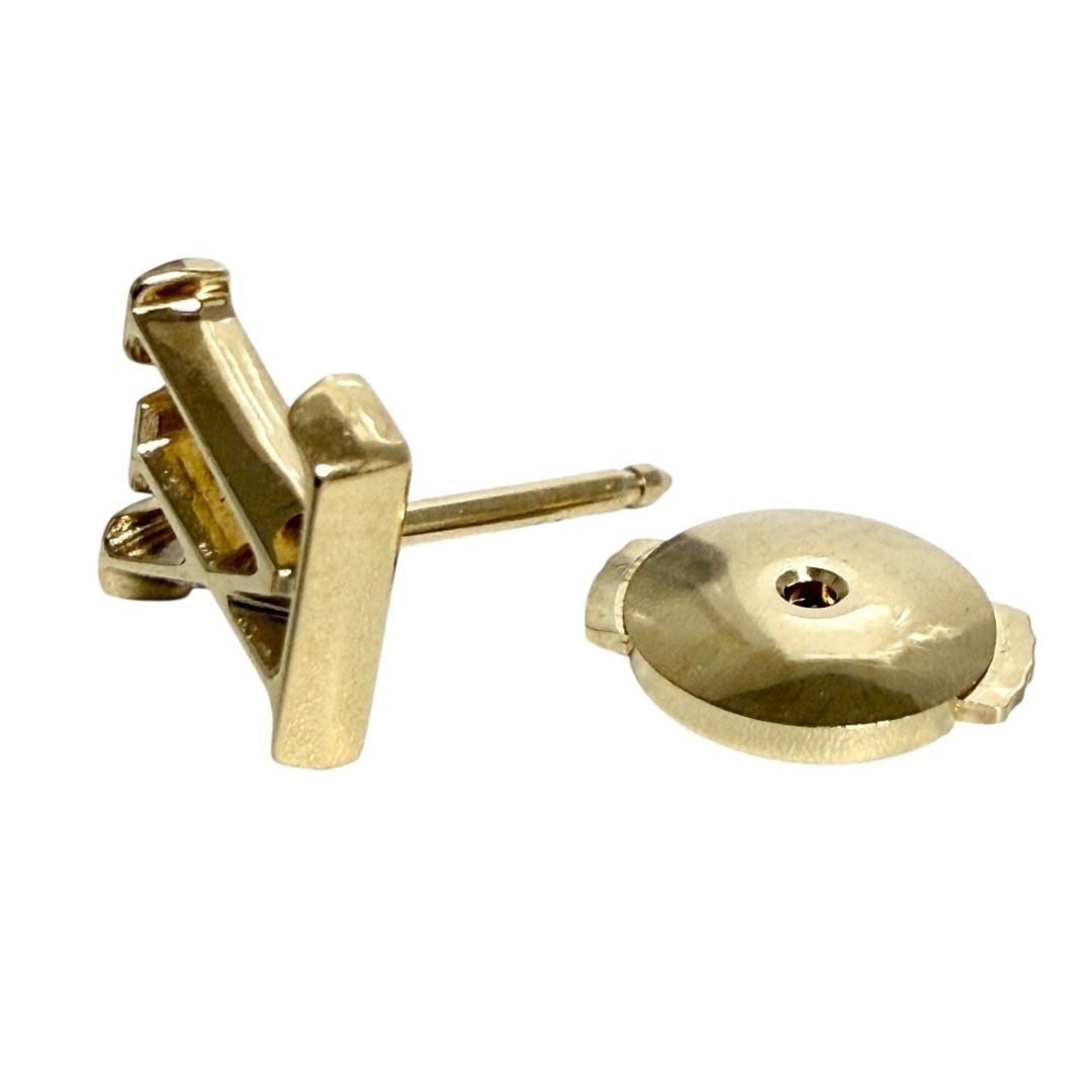 ルイヴィトン メンズ LV ピラミダル シングル ピアス 片耳用 K18