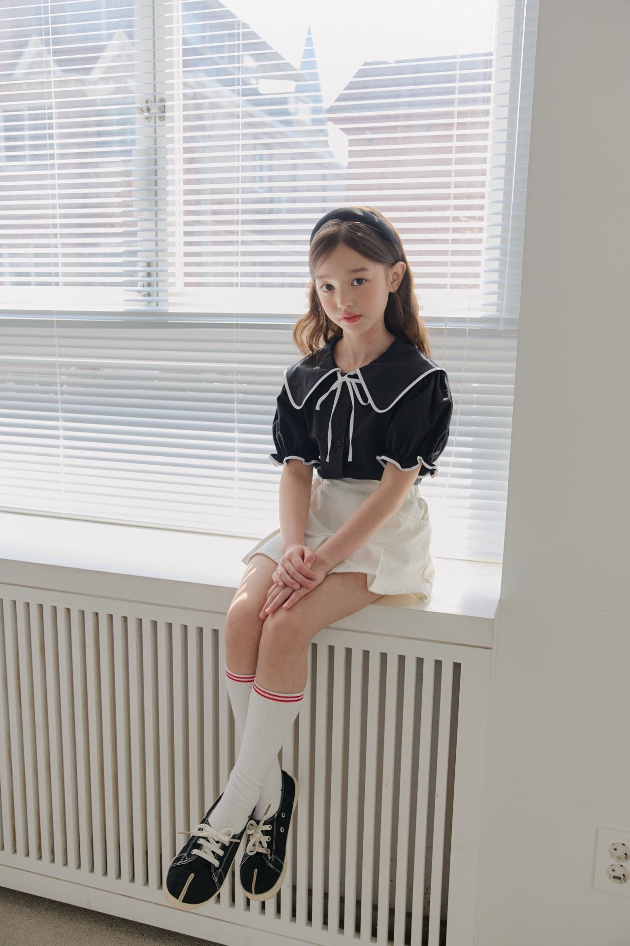 [DOREDORE] Shud Pleated Denim Skirt Pants (Denim) (13/15) / [도레도레] 슈드주름청치마바지(청) (13/15)