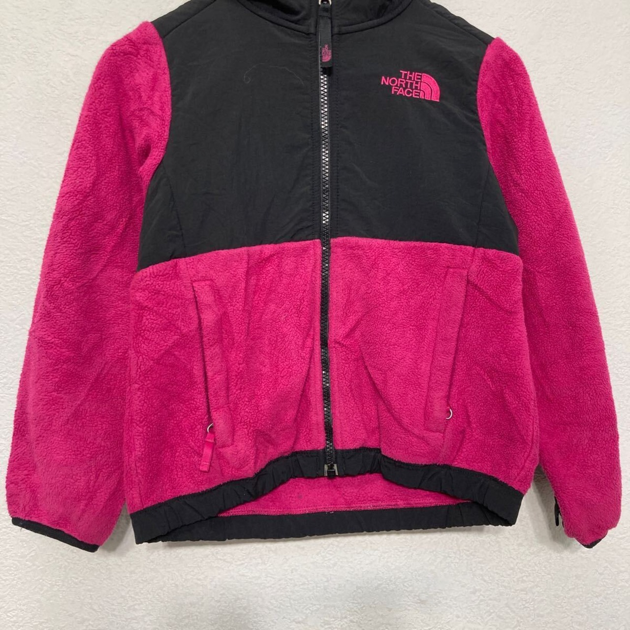 The north face フリース ジャケット キッズ XS ピンク ザノース 
