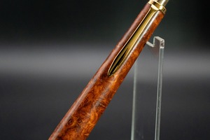 ※【朱色の銘木】本花梨瘤 特上 gold MP