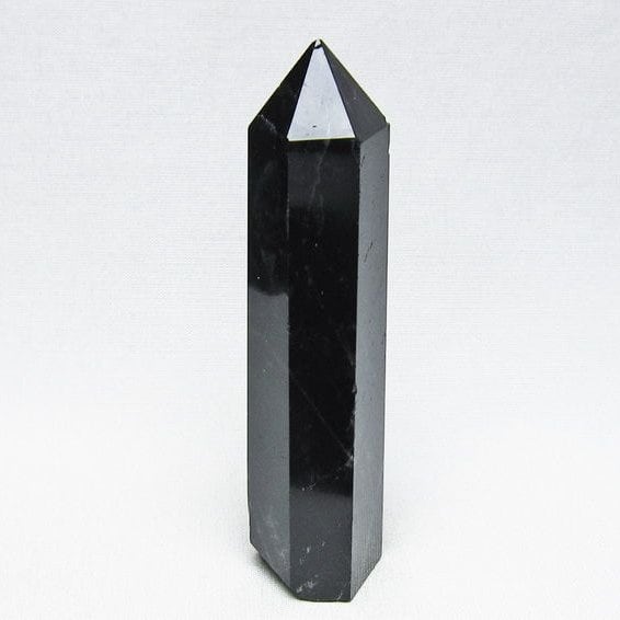 黒水晶 六角柱 モリオン ポイント 置物 一点物 142-11260 | 天然石