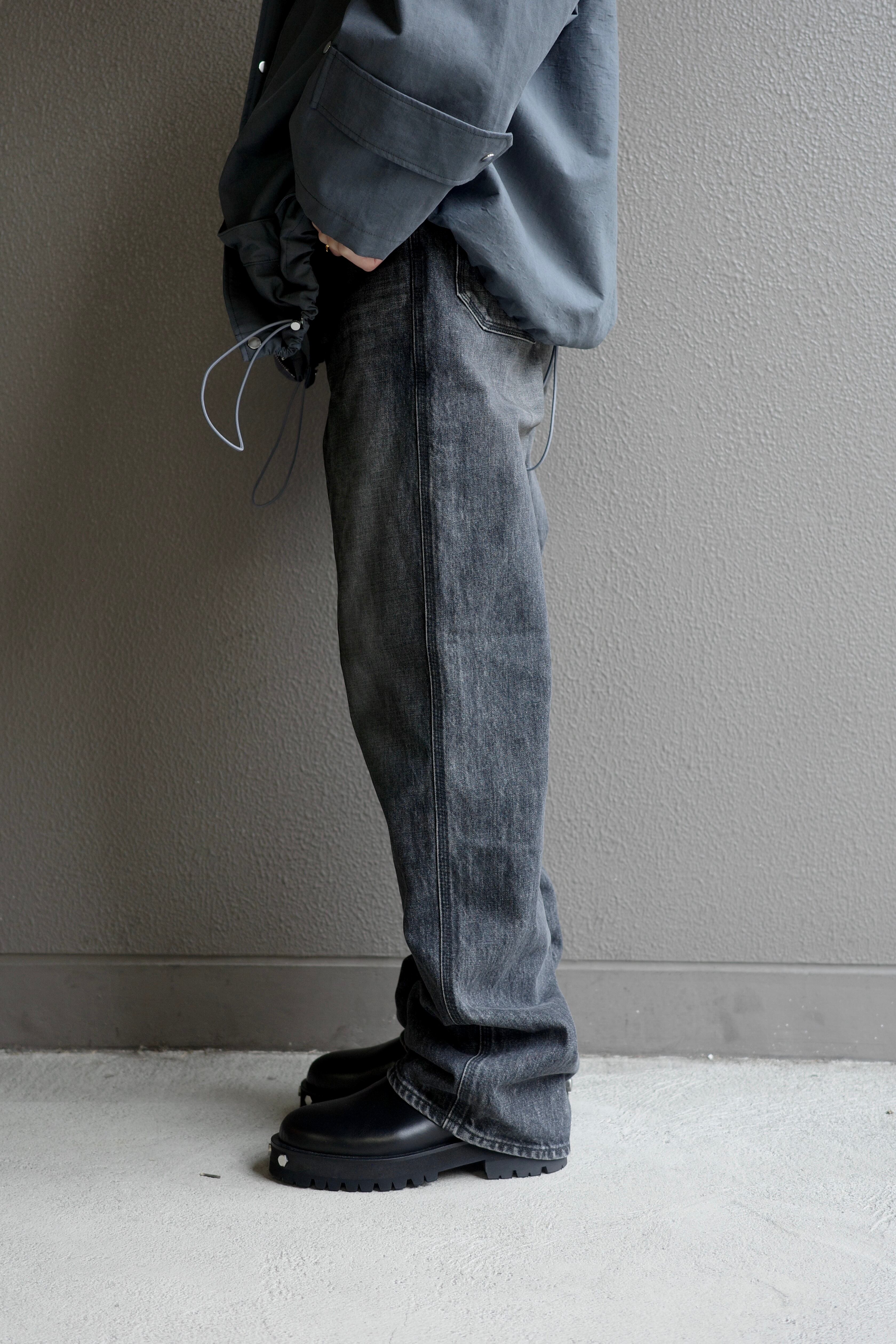OUAT【OFFICE JEANS -BLACK-】 | lloomm