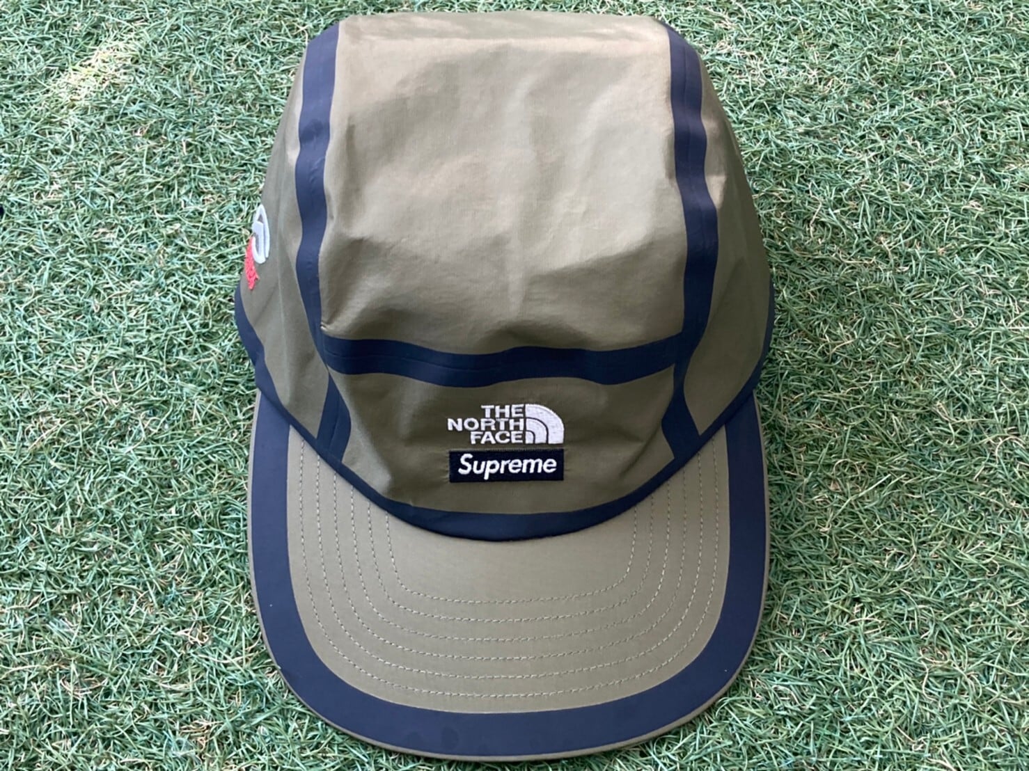 supreme north face tape seam camp cap