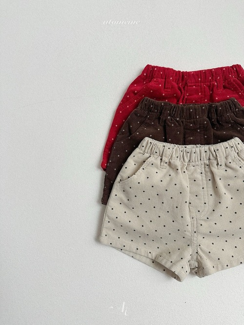 atomeme［取寄］dot corduroy pants 26autumn