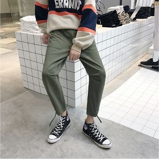 全2色 パンツ カーゴ カジュアル メンズ コットン