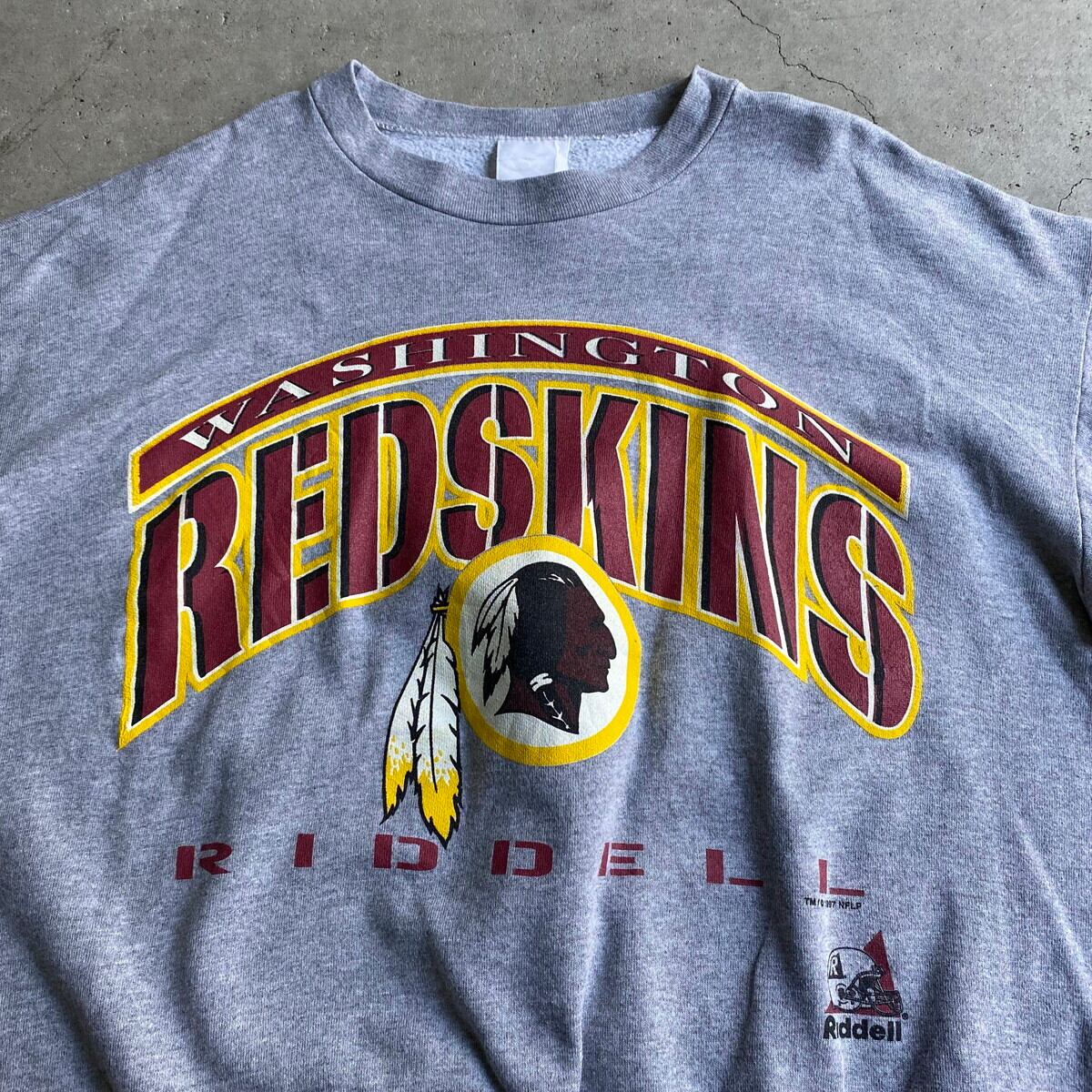 90年代 NFL ワシントン・レッドスキンズ チームロゴ スウェットシャツ