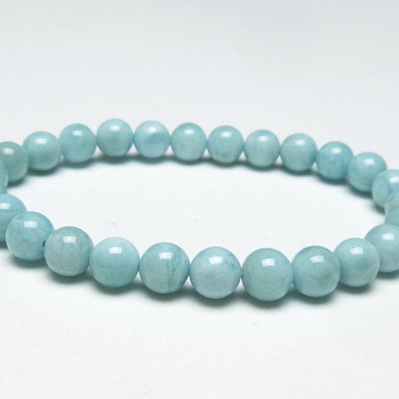 ラリマー ブレスレット 7mm 一点物 おまかせ便 111-38316