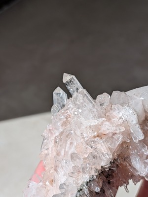 ピンクレムリアン水晶 ⭓ 原石クラスター ⭔ コロンビア産