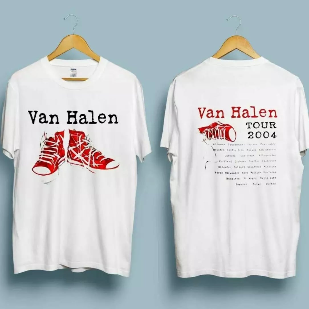 VAN HALEN Tシャツ ツアーTシャツ バンドTシャツ ヴァンヘイレン Tee