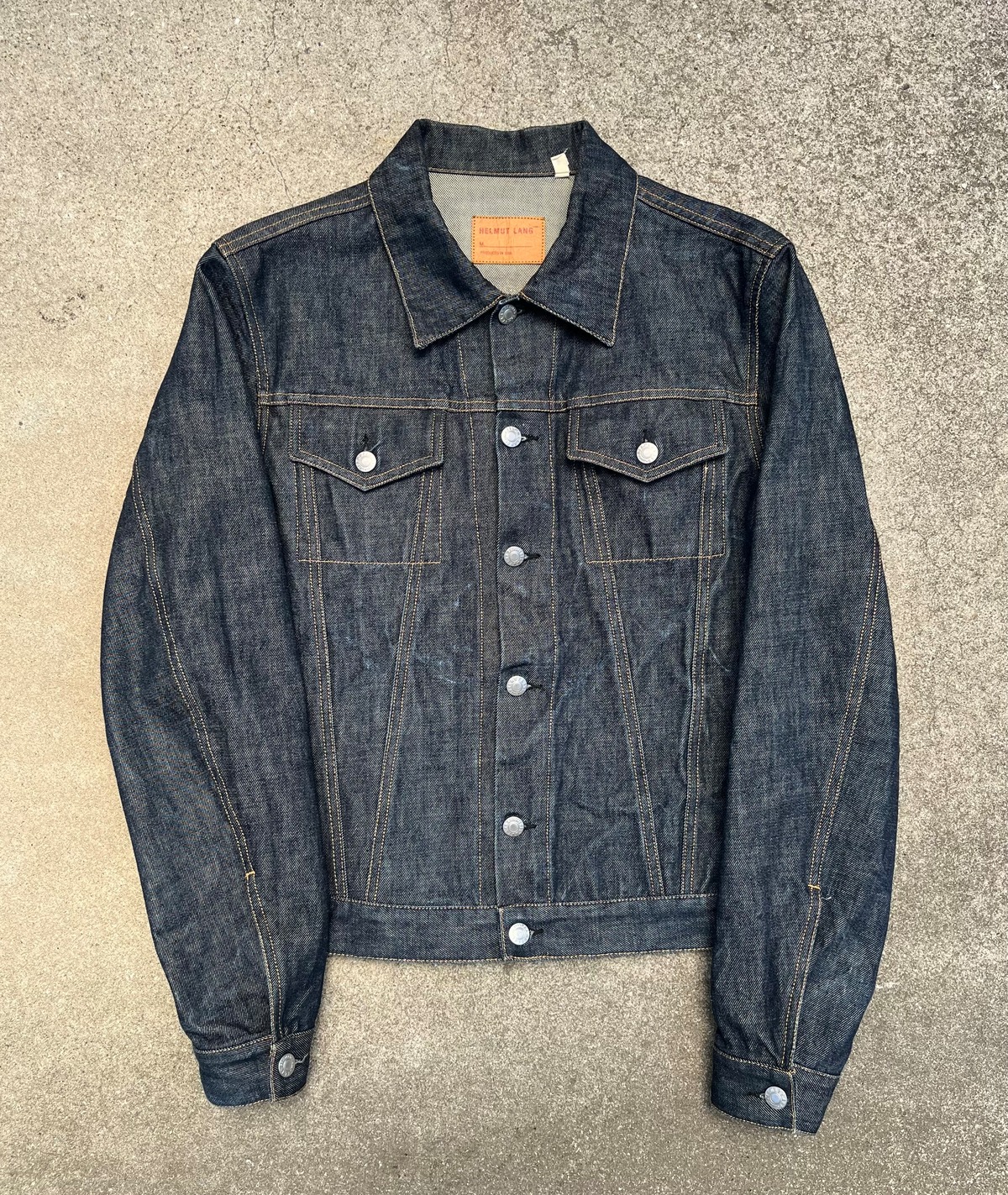 HELMUT LANG 本人期 1998年製 Denim Jacket 48 Indigo | furugibiyori