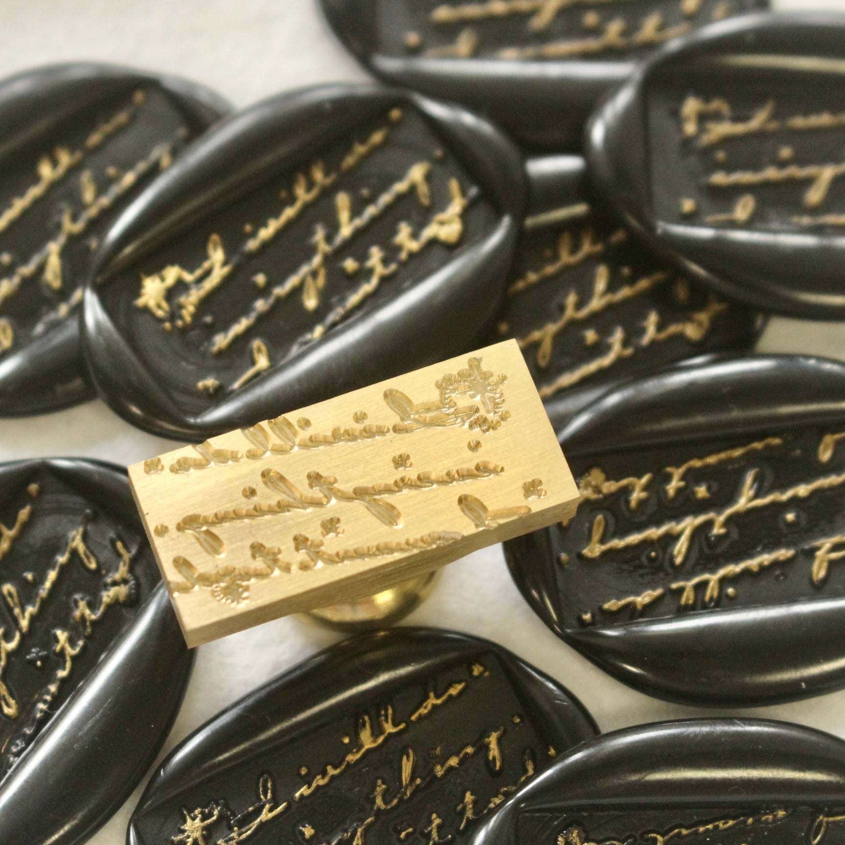 Wax Seal Stamp│英文詩【ヘッドのみ】 | シーリングスタンプ