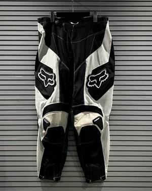 【X VINTAGE】 “FOX RACING” Monotone Coloring Racing Pants