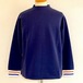 Switch Color Rib L/S T-shirts　Navy