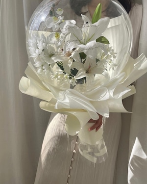 White eternal bouquet