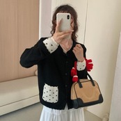 ポイントポケットカーディガン_060233