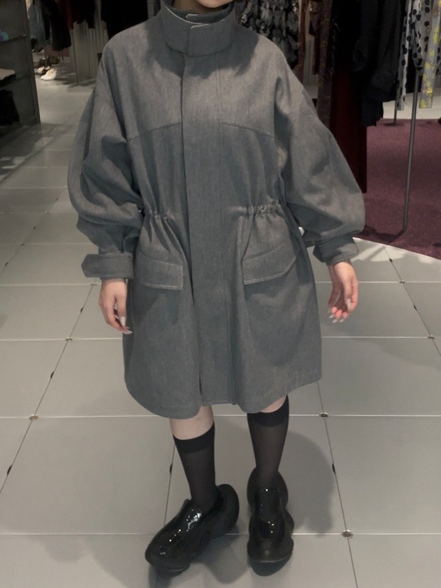 【26AW | WOMEN】AKIKOAOKI アキコアオキ / アウター /  Denim wool windbreaker AA26AW-C03-02