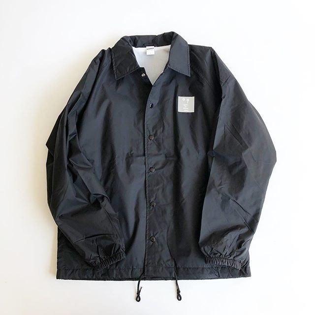 RYUJI KAMIYAMA / COACH JACKET / BLACK / 神山隆二 / コーチジャケット / ブラック