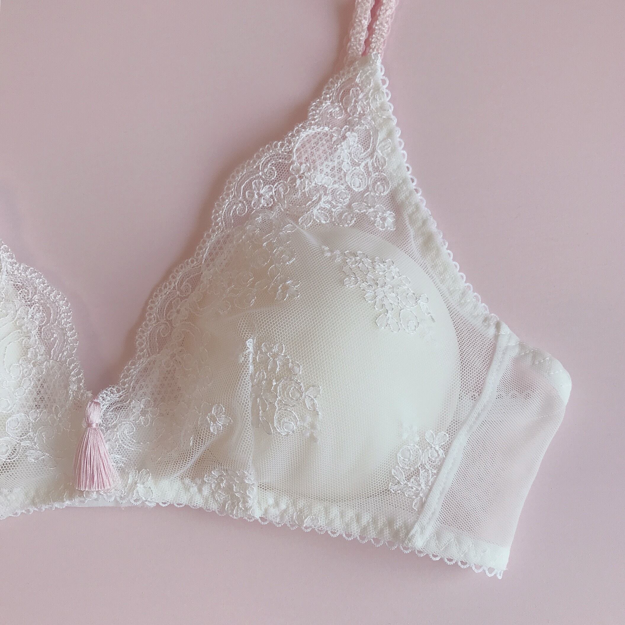 marie tassel bra(pink)