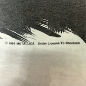【METALLICA】 メタリカ メンバーフォト 90's Brockumタグ Tシャツ