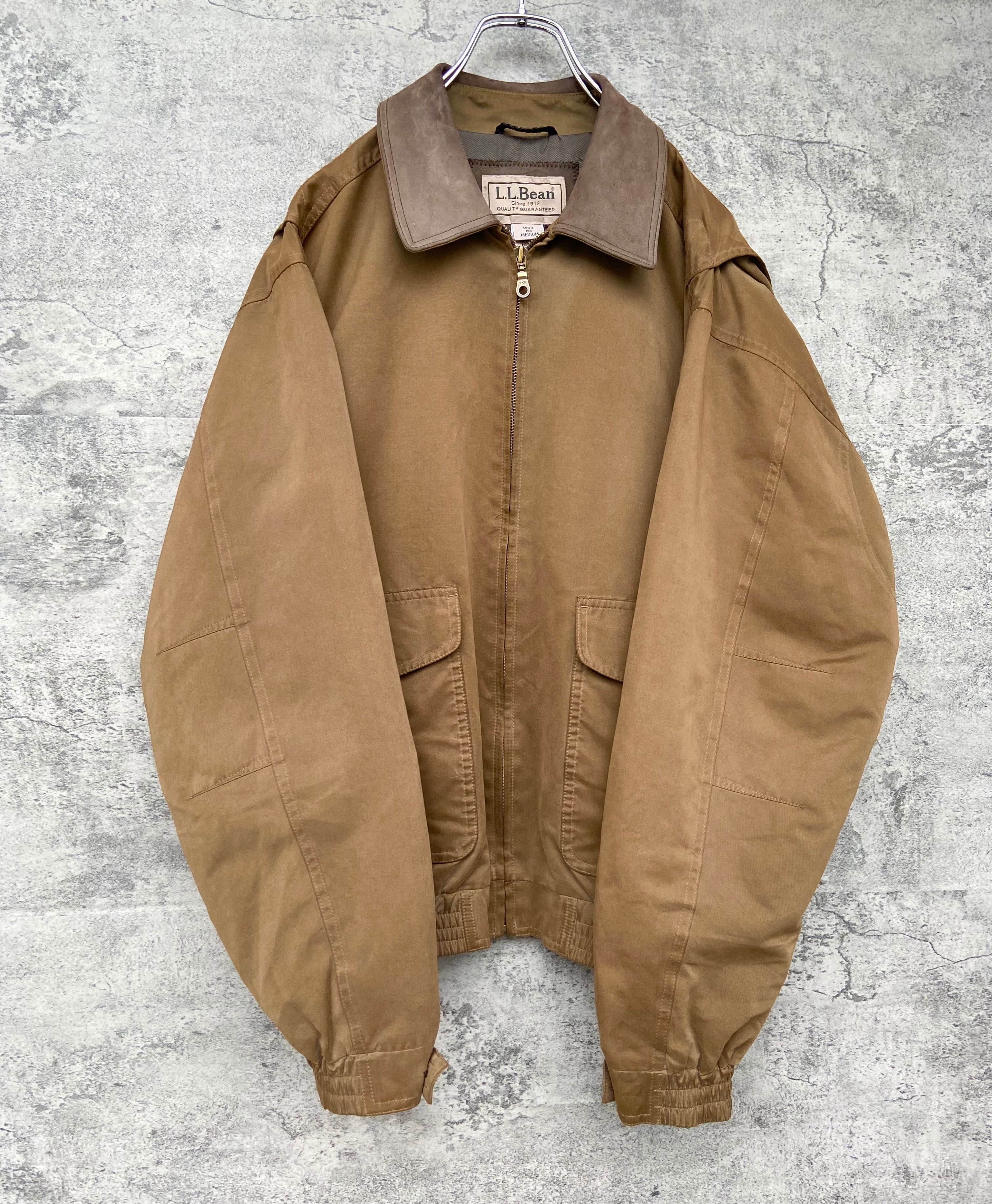 vintage L.L.Bean エルエルビーン スウェード ジャケット 襟レザー