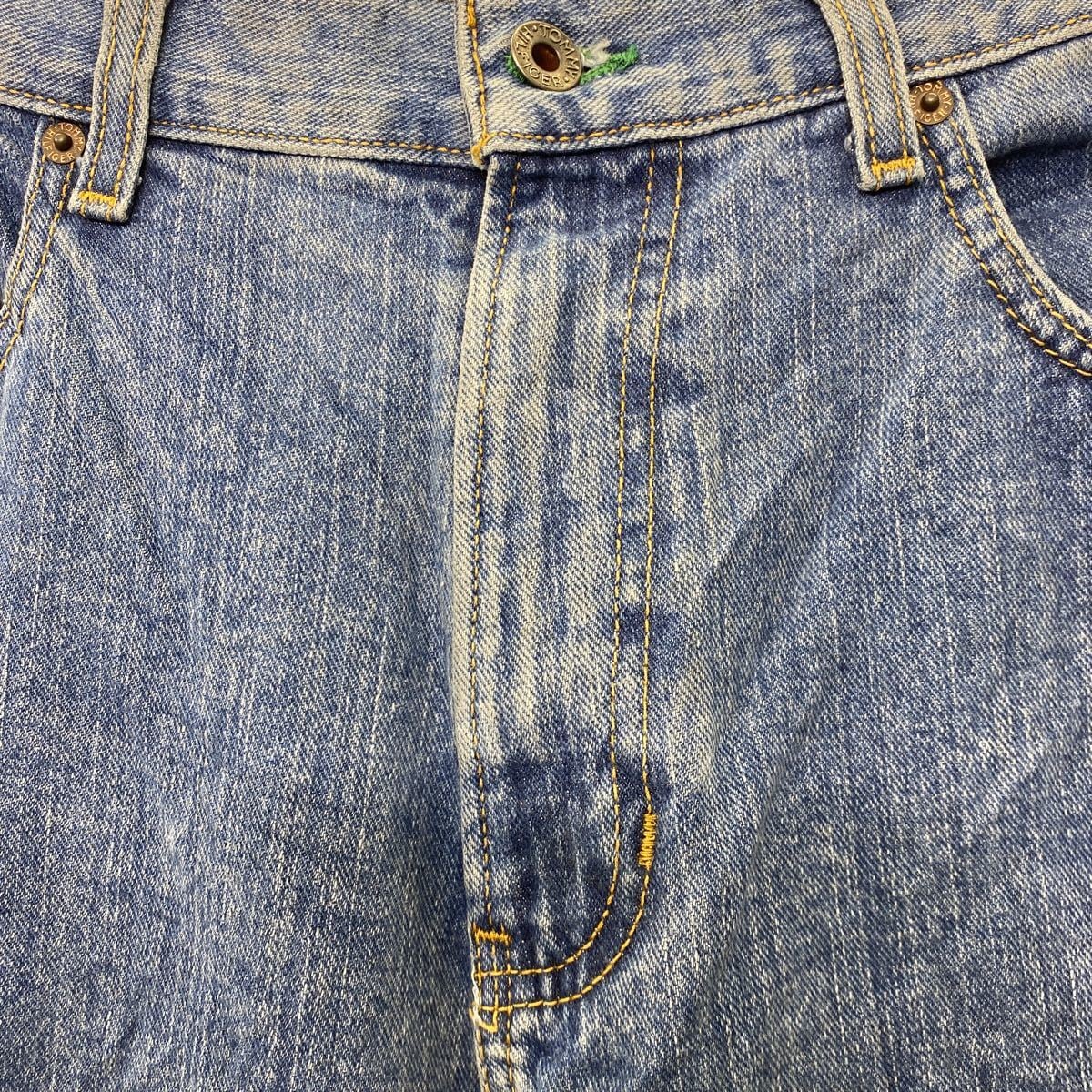 送料無料㉝USA古着 トミーヒルフィガーデニムパンツ TOMMY HILFIGER デニムパンツ W32 トミーヒルフィガー 青 古着卸