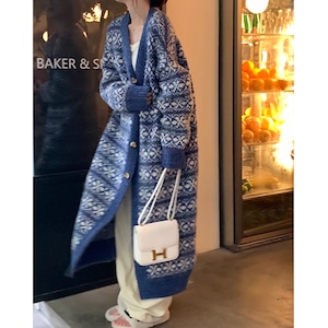 loose and cozy sweater coat(SN051)