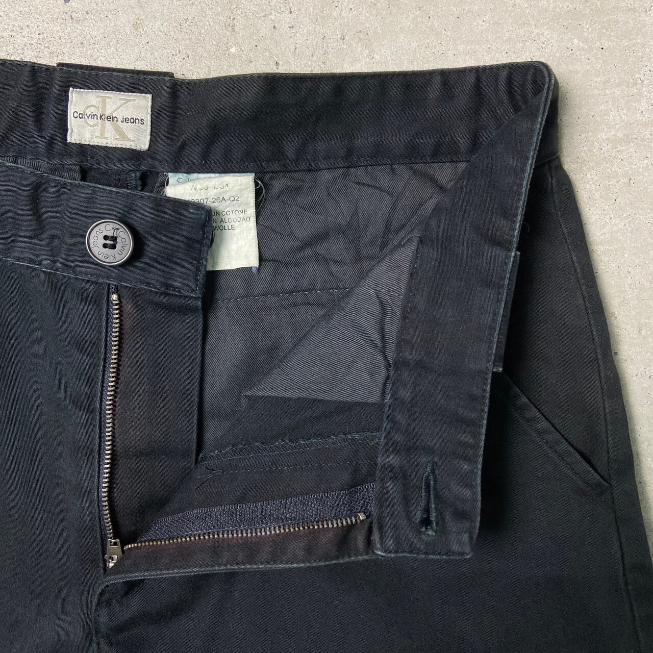 Calvin klein jeans グレー　サイズ32 L 90年代