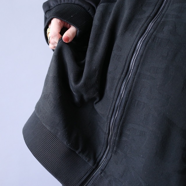 "SEANJOHN" switching gimmick pattern XXXL over silhouette track jacket